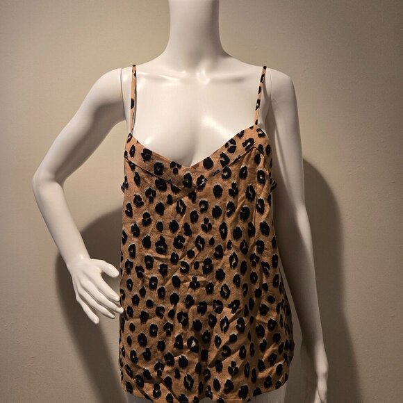 NWT A New Day Leopard Print Camisole Tank Top M - Picture 1 of 5
